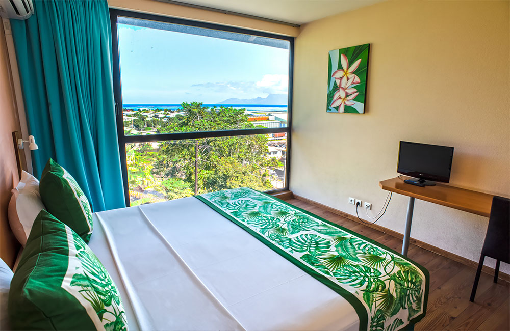 Tahiti Airport Hotel Chambre Double lit King Size